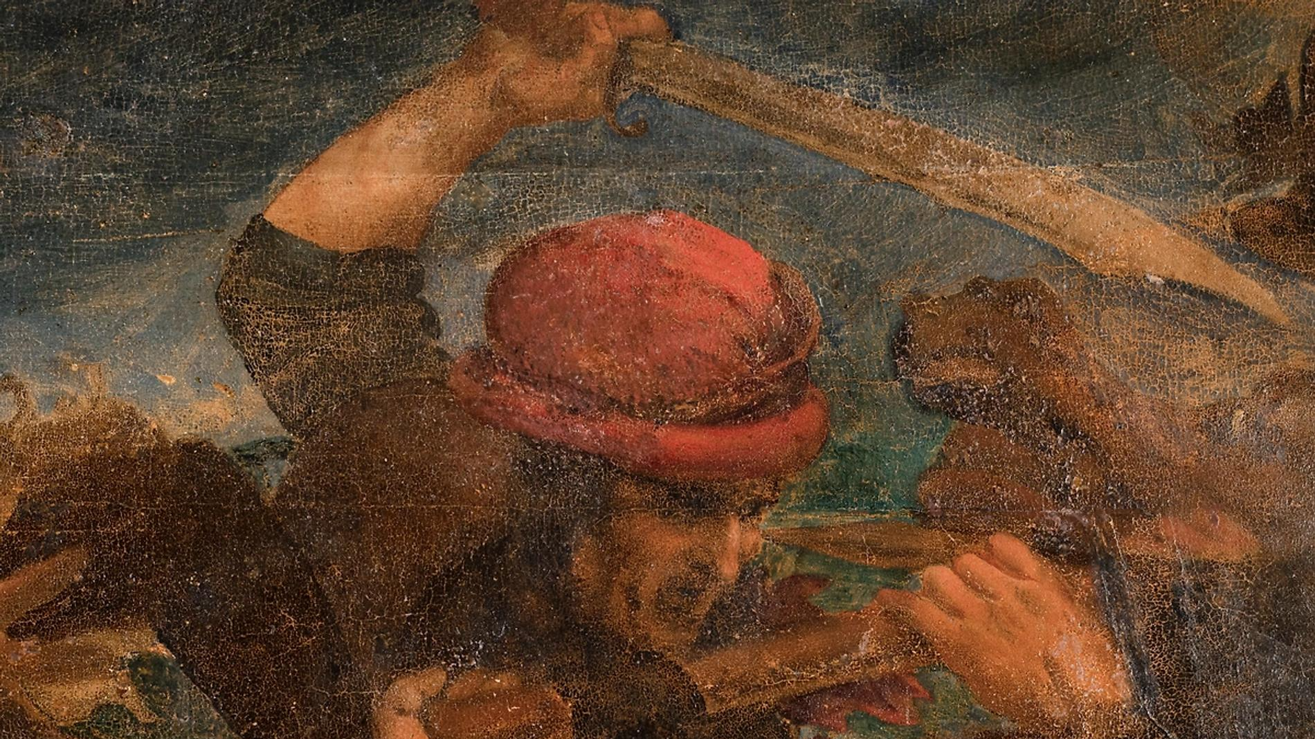 Фрагмент картины «Битва при Ангиари». Фото: Вадим Григорьев-Башун/Музей христианской культуры