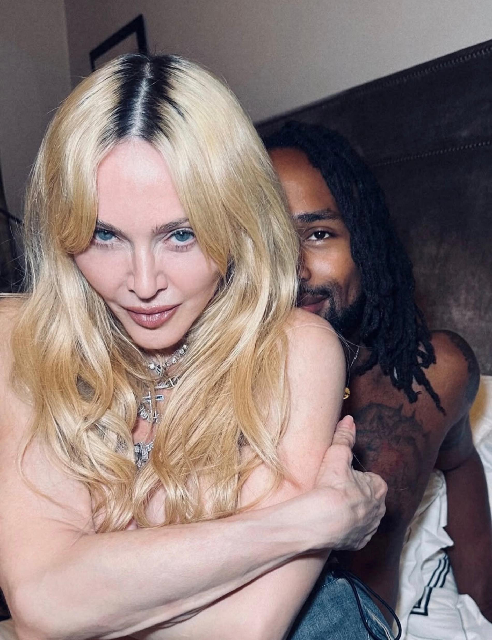Мадонна и Аким Моррис. Фото: Instagram (запрещён в РФ) @madonna